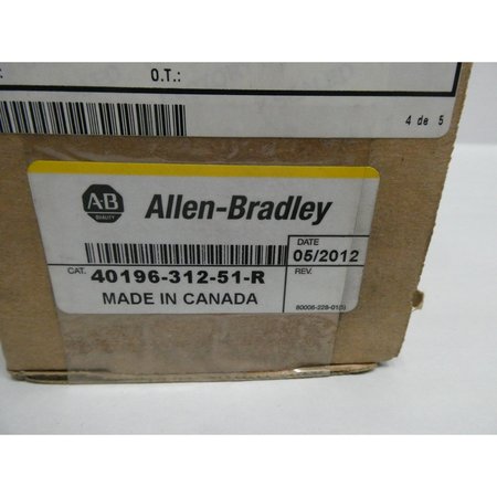 Allen Bradley Panel Bridge Rectifier 40196-312-51-R